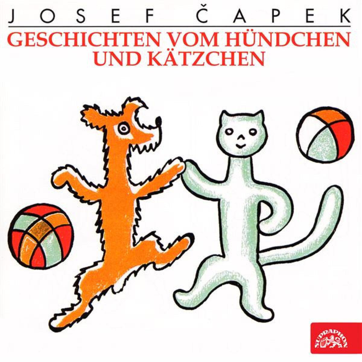 Levně Geschichten vom Hündchen und Kätzchen - Josef Čapek - audiokniha