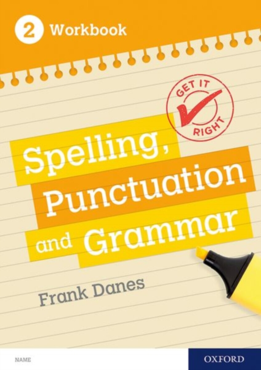 Kniha Get It Right: KS3; 11-14: Spelling, Punctuation and Grammar workbook 2