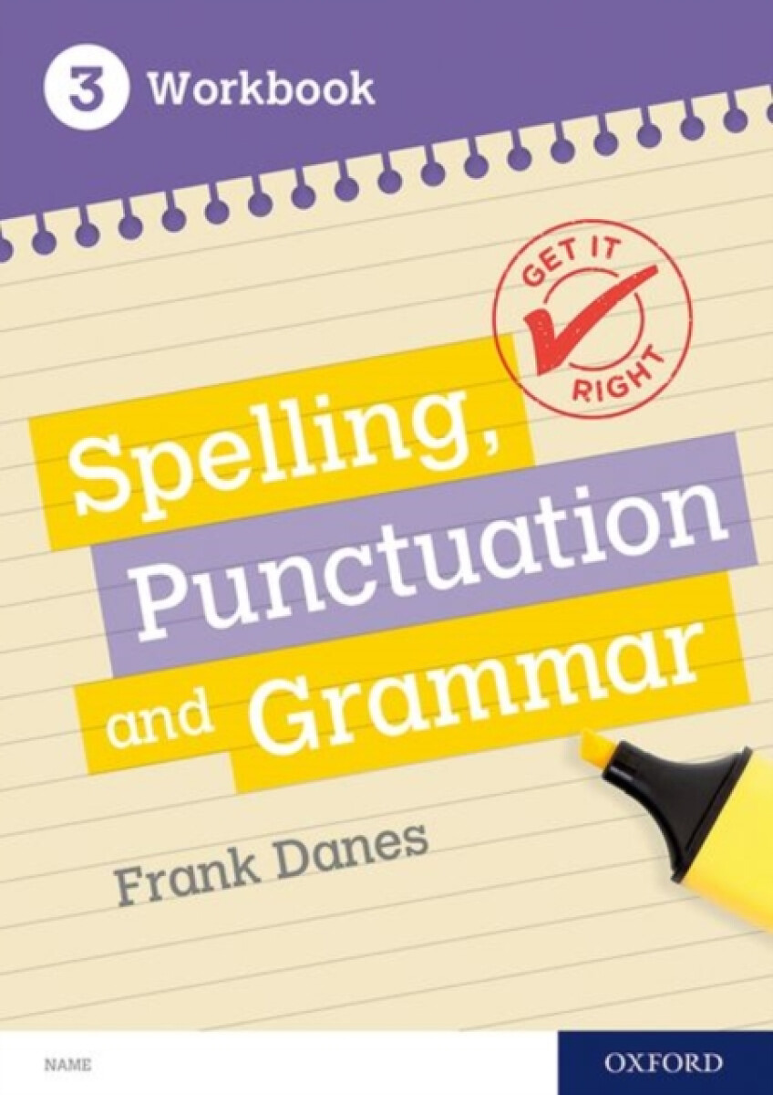 Kniha Get It Right: KS3; 11-14: Spelling, Punctuation and Grammar Workbook 3
