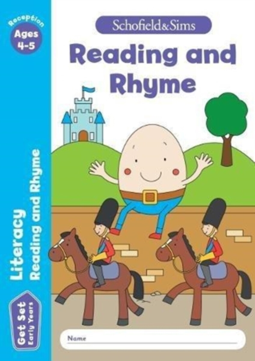 Kniha Get Set Literacy: Reading and Rhyme, Early Years Foundation Stage, Ages 4-5