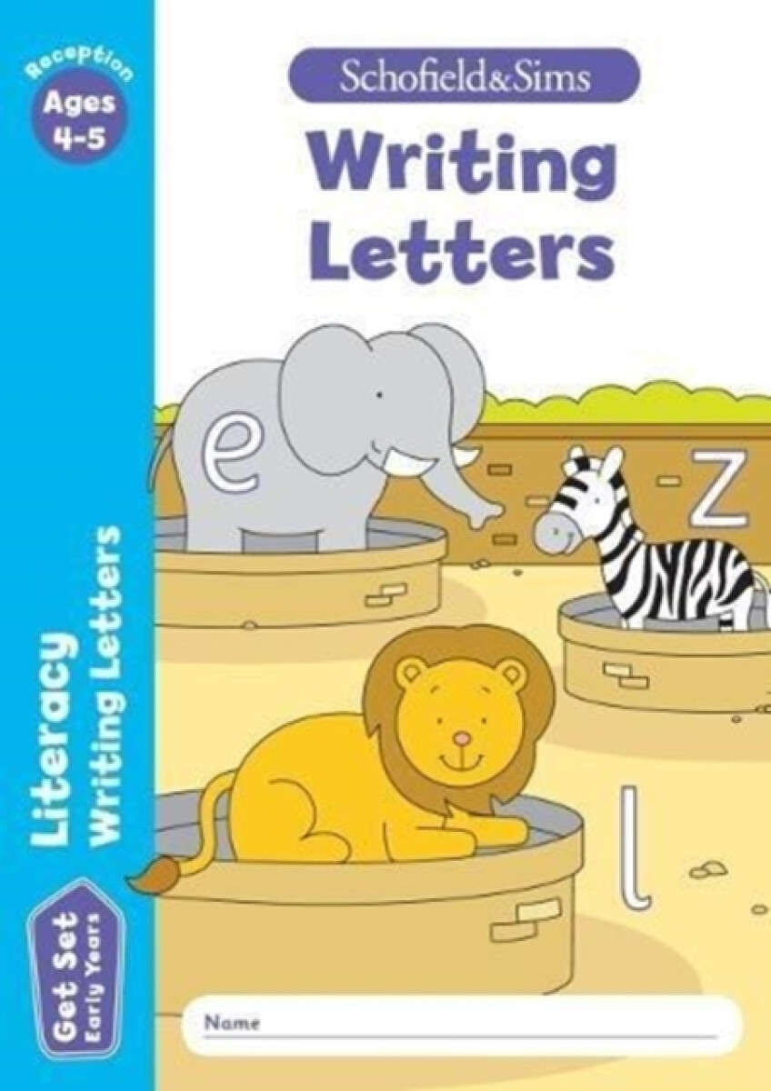 Kniha Get Set Literacy: Writing Letters, Early Years Foundation Stage, Ages 4-5