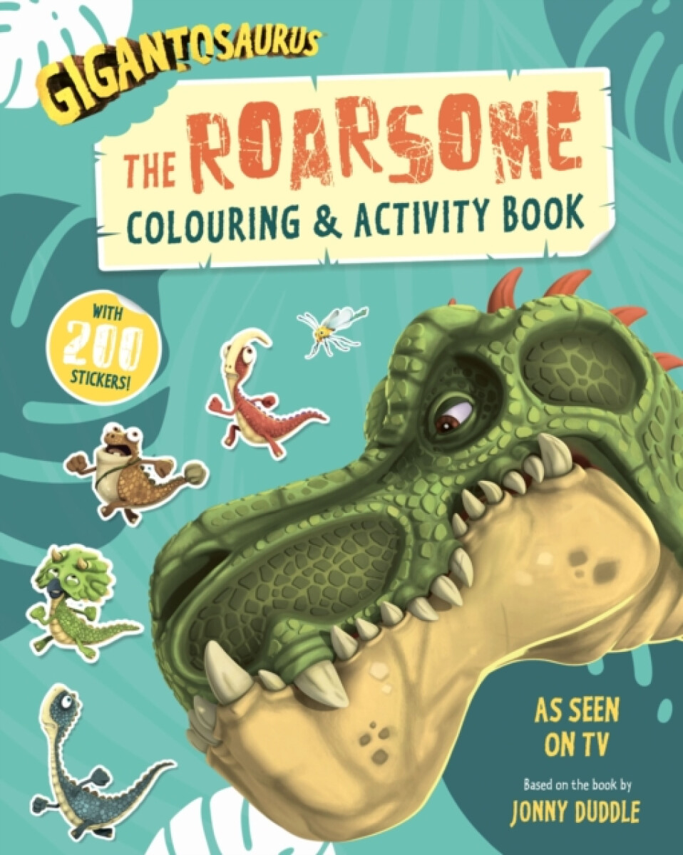 Kniha Gigantosaurus - The Roarsome Colouring a Activity Book