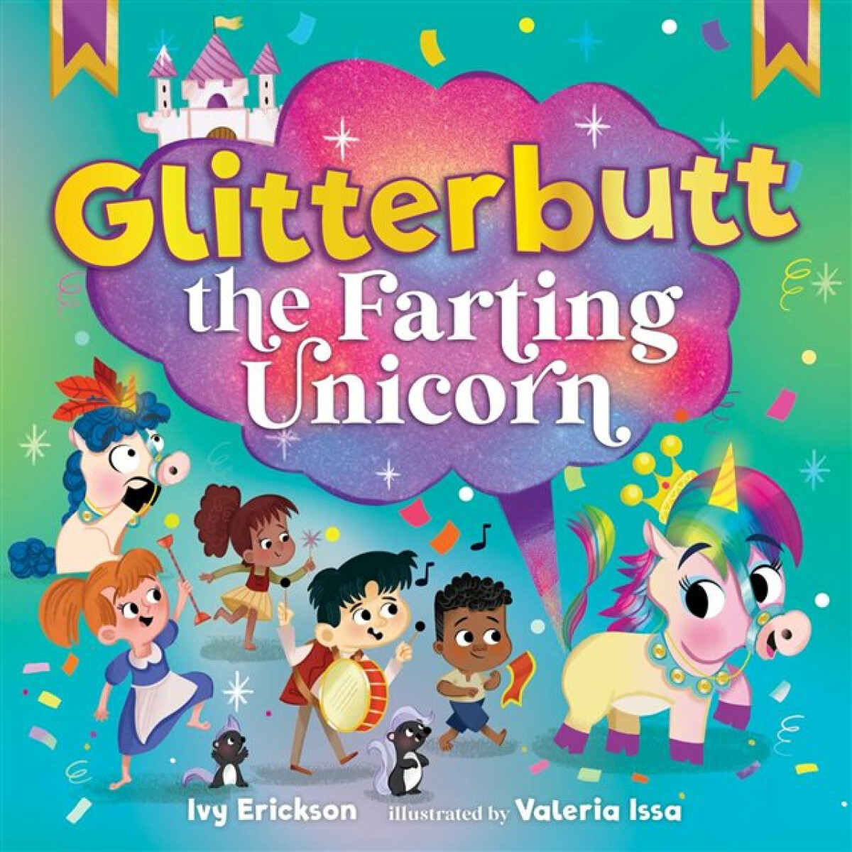 Kniha Glitterbutt the Farting Unicorn