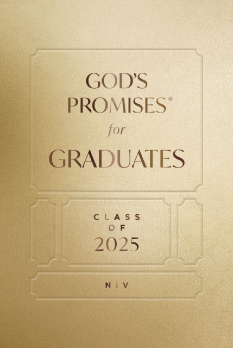 Kniha God's Promises for Graduates: Class of 2025 - Gold NIV