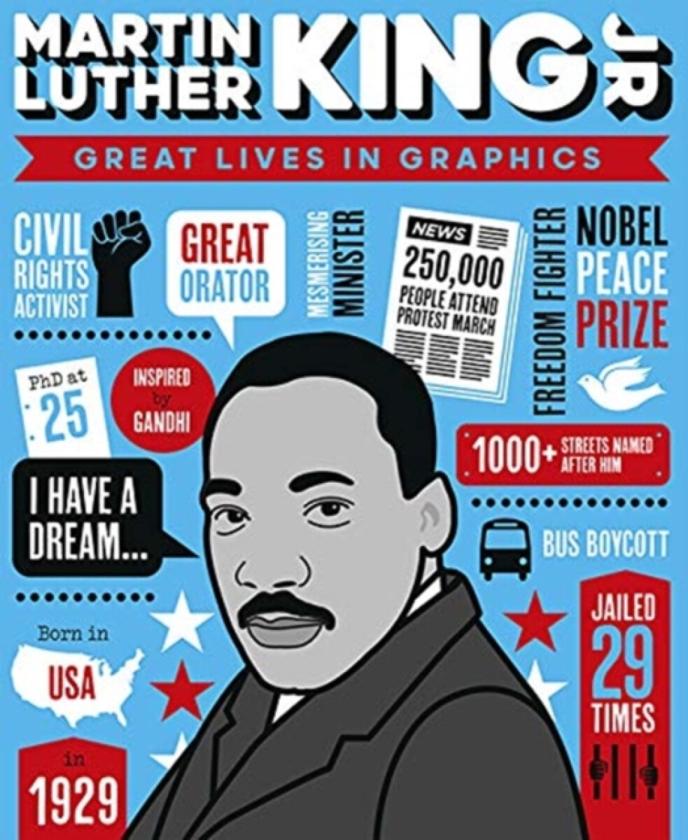 Kniha Great Lives in Graphics: Martin Luther King