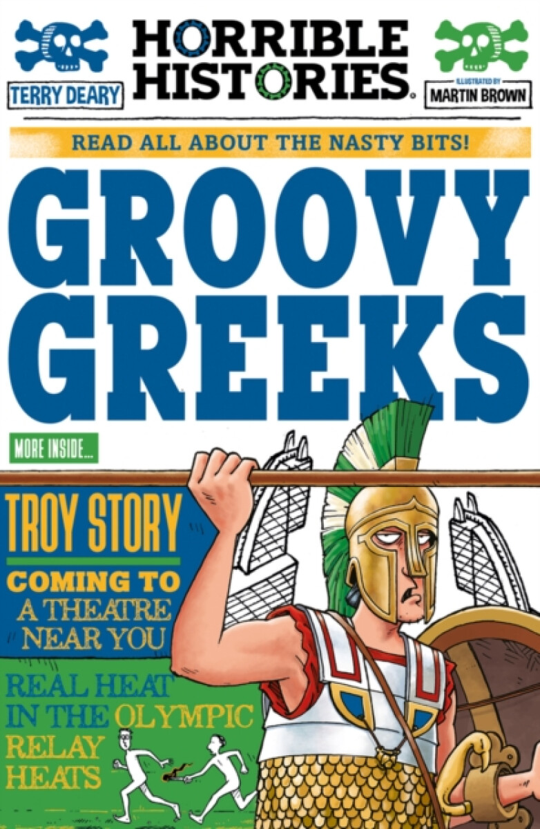 Kniha Horrible Histories Groovy Greeks