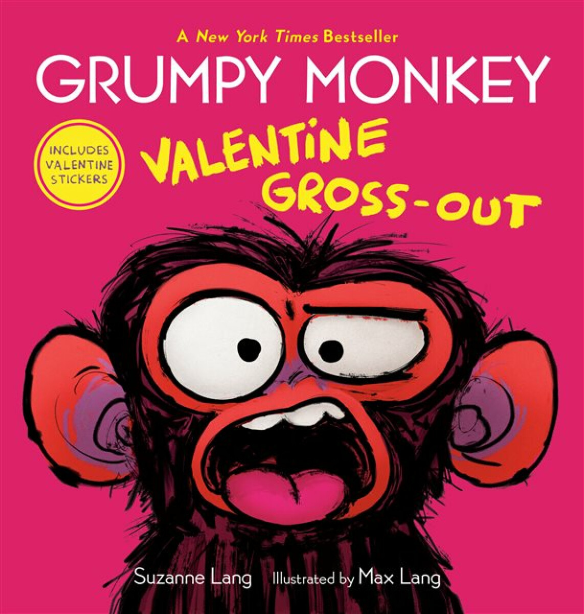 Kniha Grumpy Monkey Valentine Gross-Out
