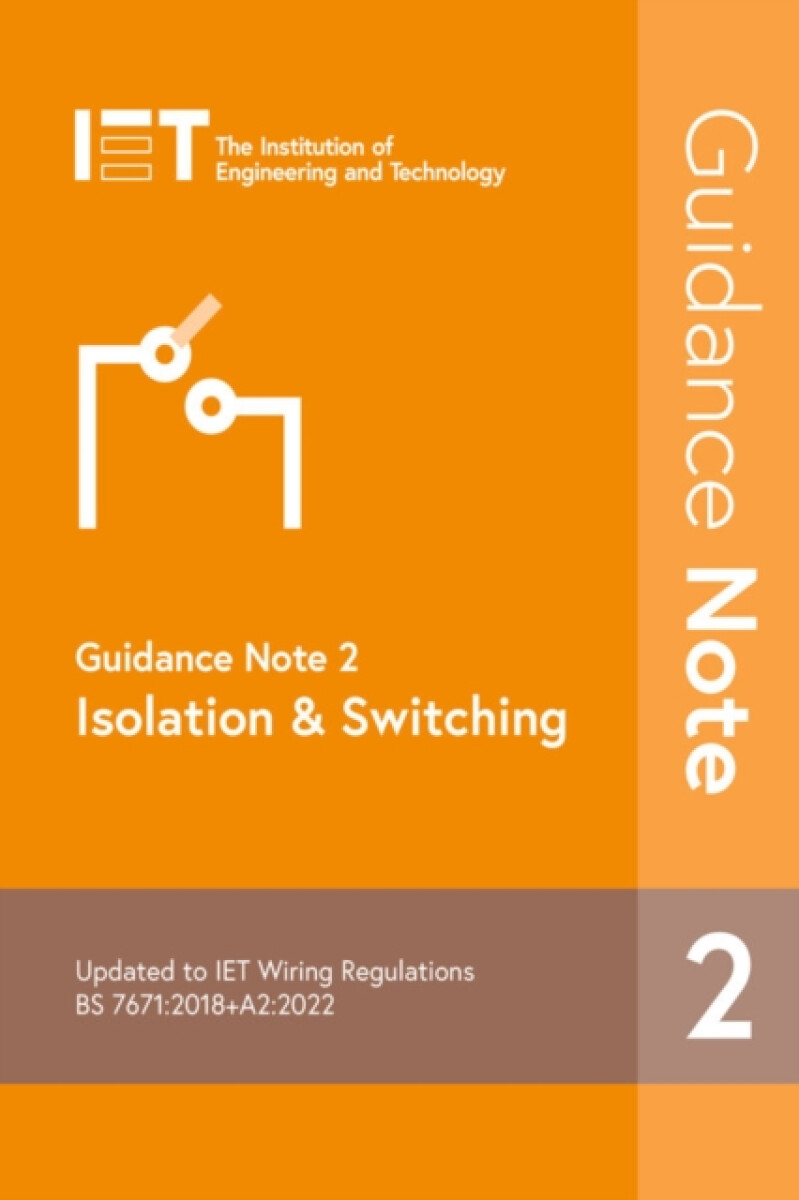 Kniha Guidance Note 2: Isolation a Switching
