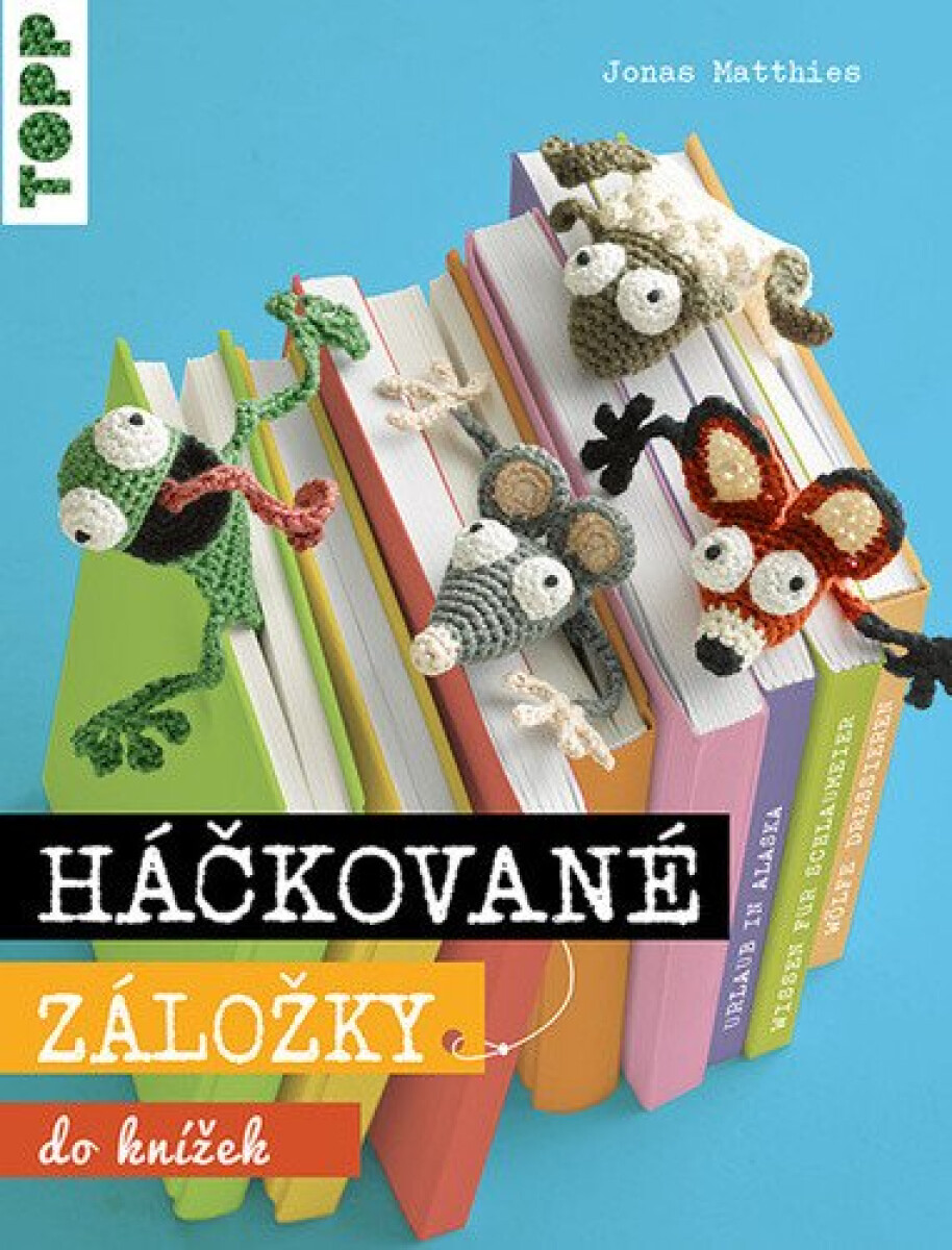 Kniha Háčkované záložky