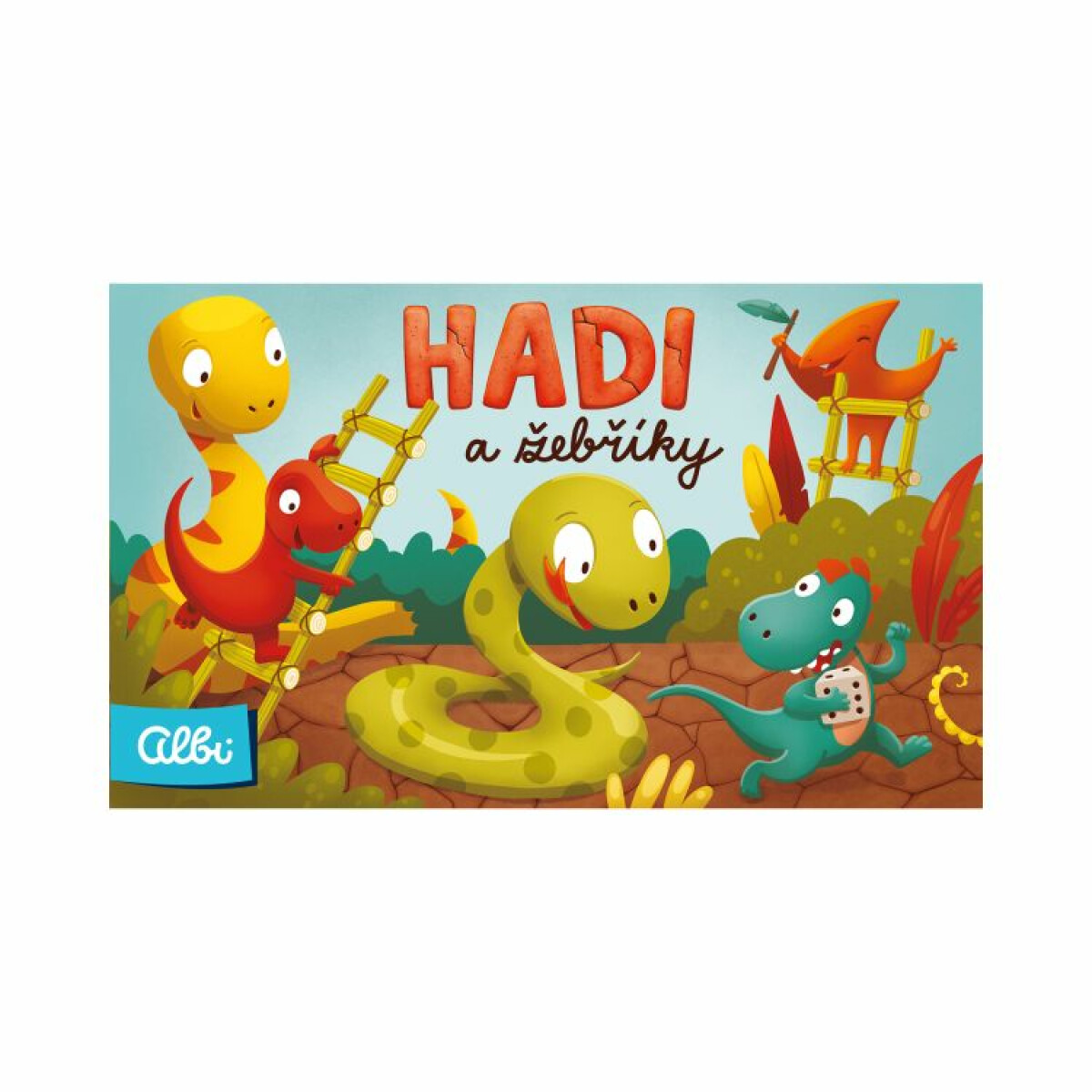 Hadi a žebříky - Dinosauři (obrázek 3)