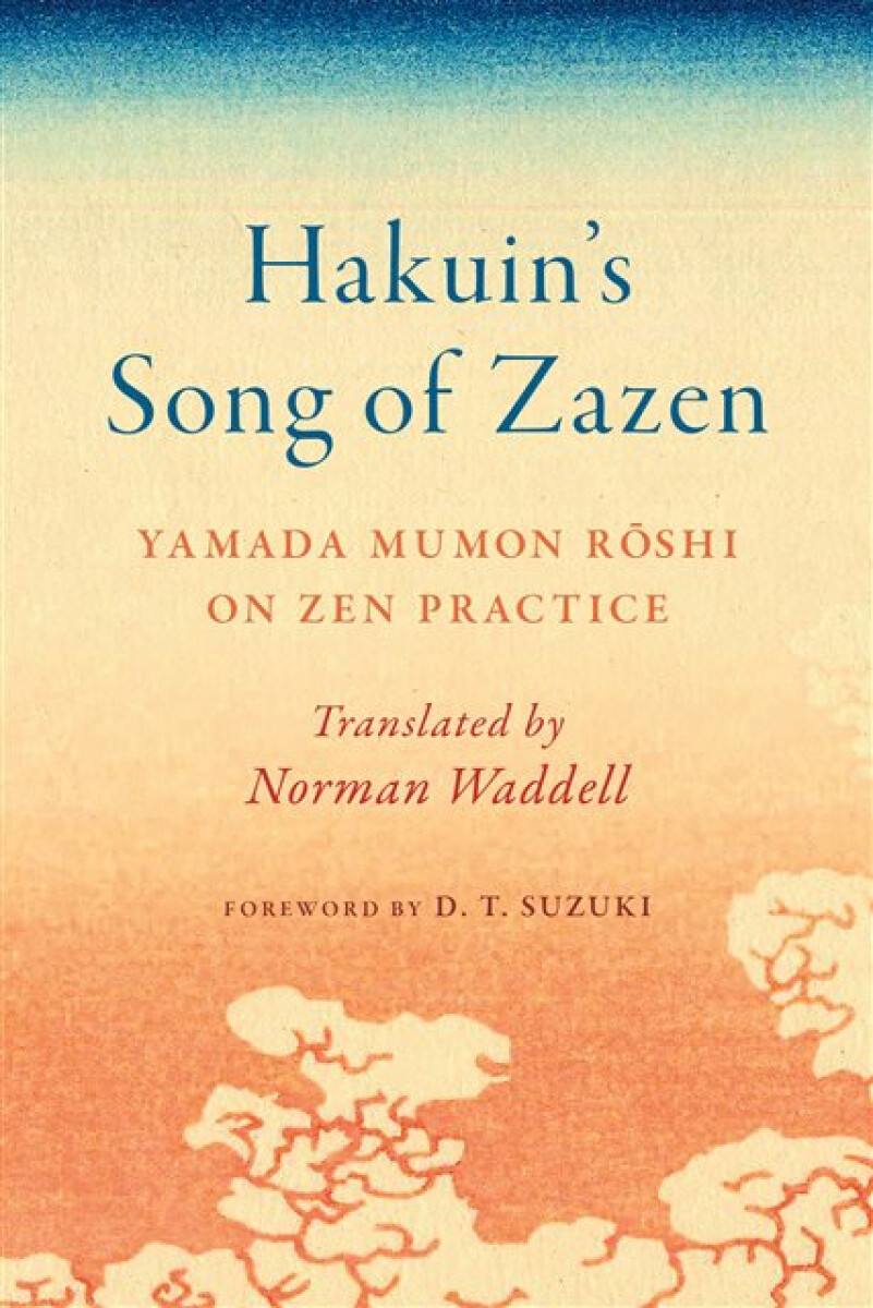 Kniha Hakuin's Song of Zazen