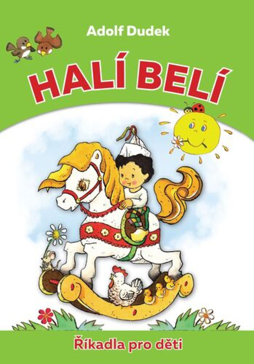 Kniha Halí belí - Říkadla pro děti