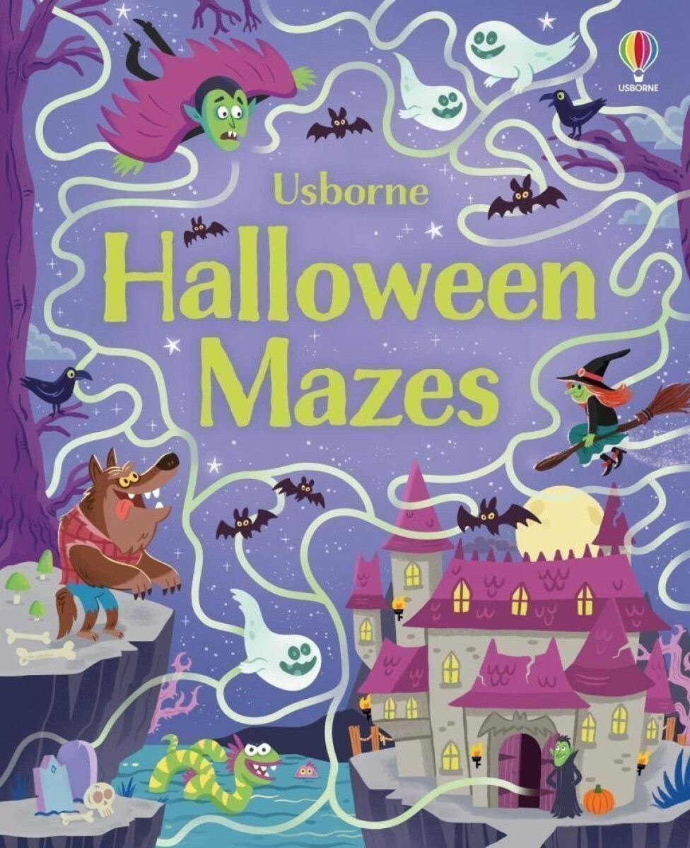 Kniha Halloween Mazes