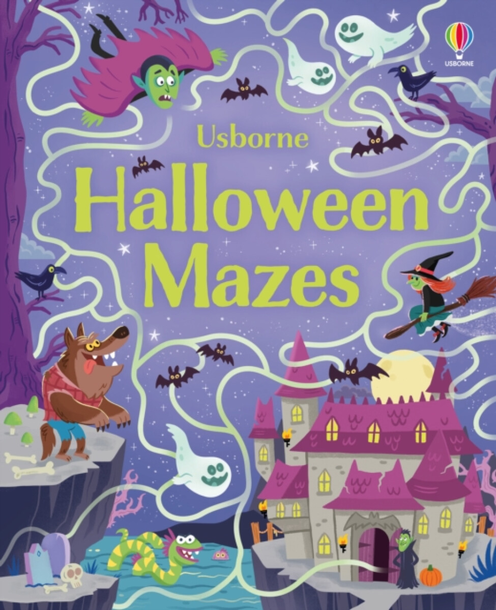 Kniha Halloween Mazes