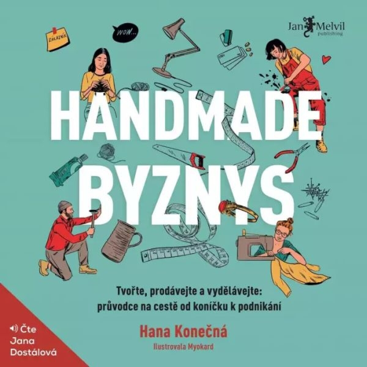 Levně Handmade byznys - Hana Konečná - audiokniha