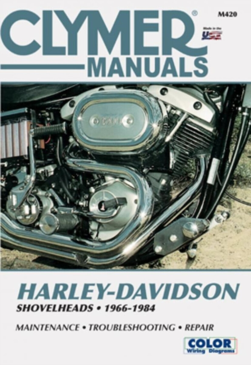 Kniha Harley-Davidson Shovelhead Motorcycle (1966-1984) Clymer Repair Manual