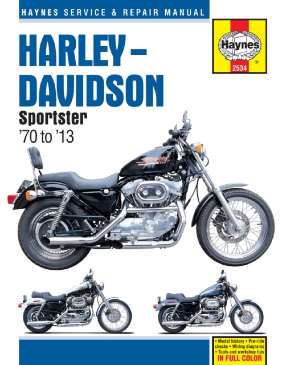 Kniha Harley-Davidson Sportsters (70 - 13) Haynes Repair Manual