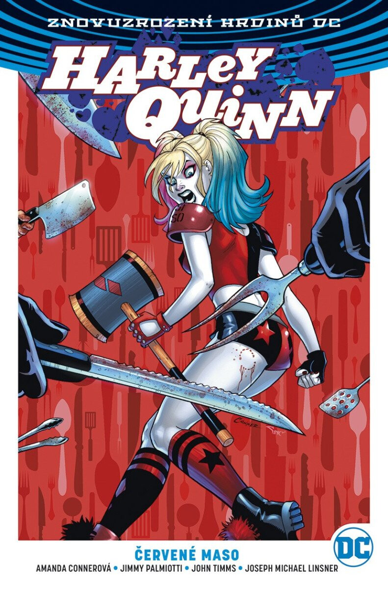 Kniha Harley Quinn 3: Červené maso