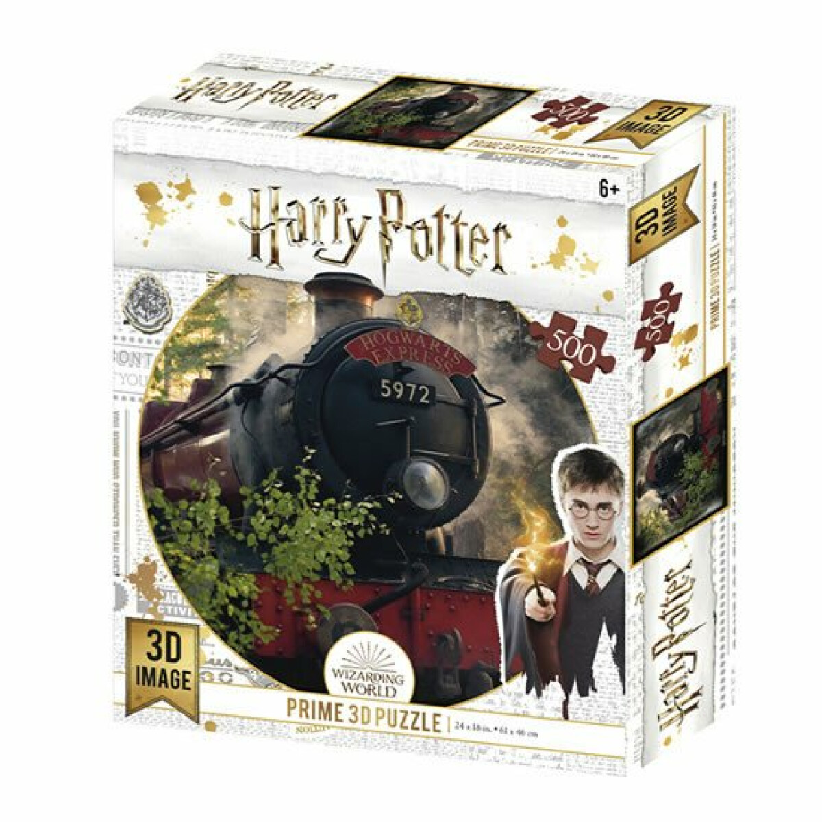 Harry Potter 3D puzzle – Bradavický expres 500 dílků