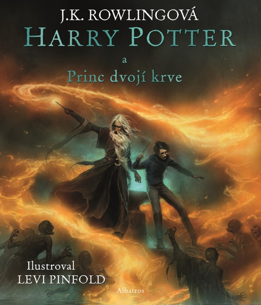 Kniha Harry Potter a Princ dvojí krve - ilustrované vydání