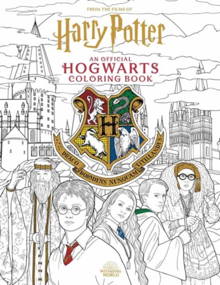 Kniha Harry Potter: An Official Hogwarts Coloring Book