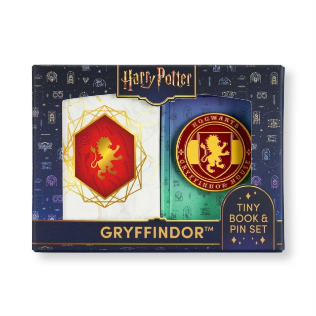 Kniha Harry Potter: Gryffindor Tiny Book and Pin Set