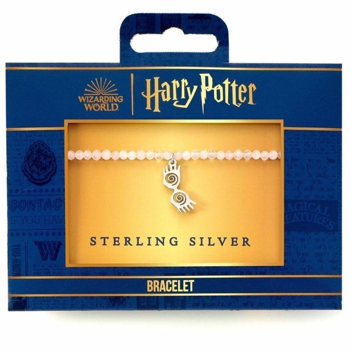 Kniha Harry Potter Náramek se stříbrným přívěskem