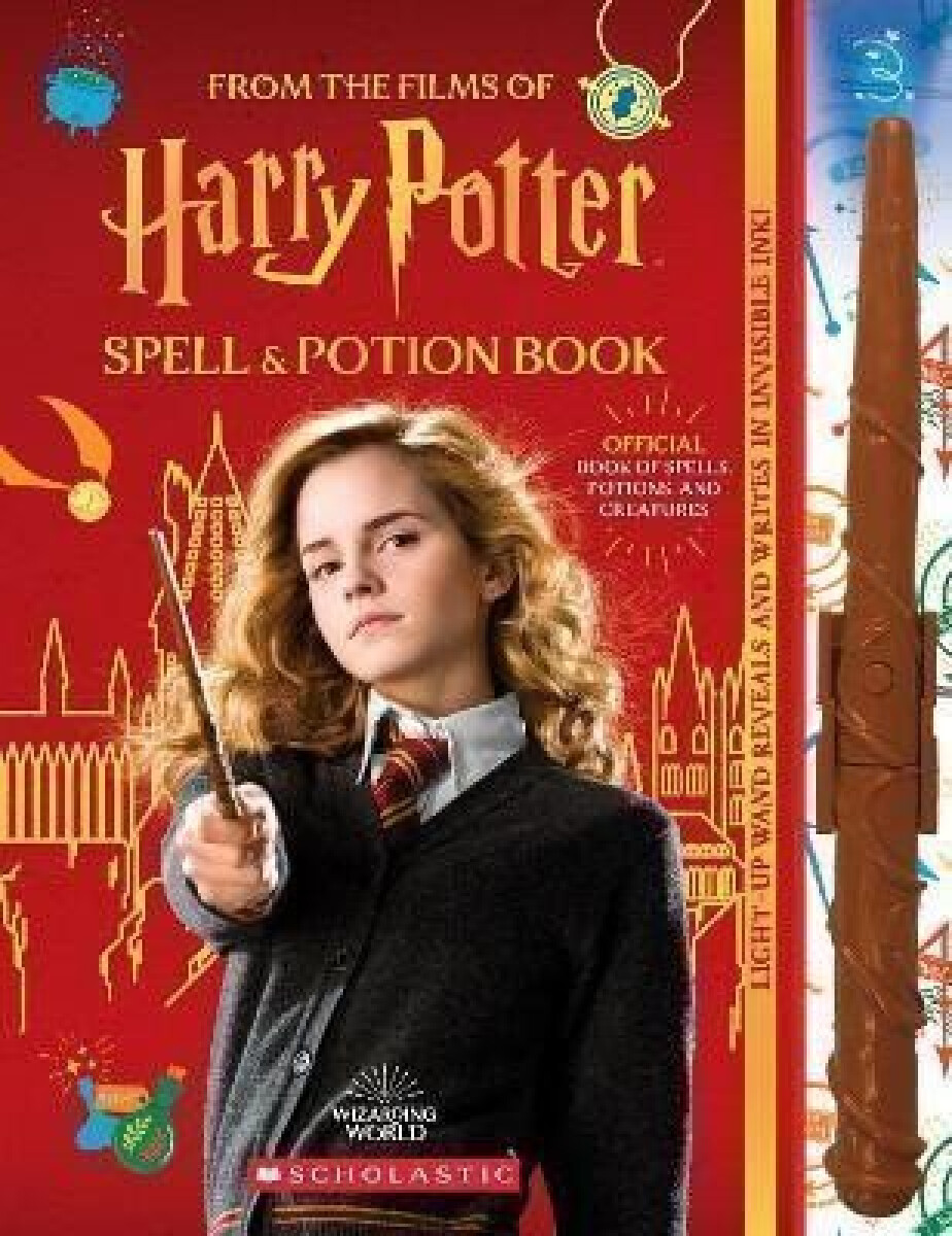 Kniha Harry Potter Spell a Potion Book