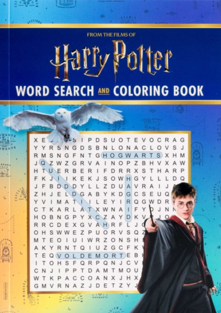 Kniha Harry Potter Word Search and Coloring Book