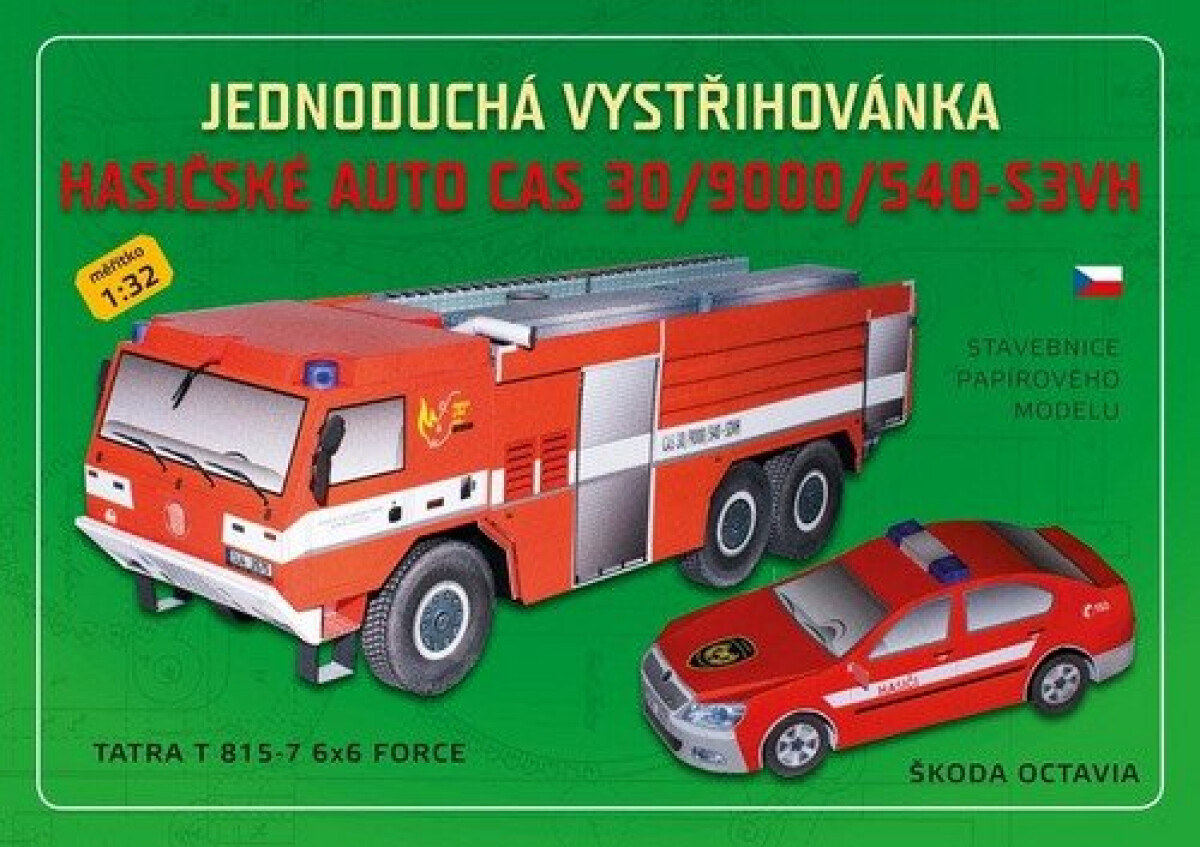 Kniha Hasičské auto CAS 30/9000/540-S3VH