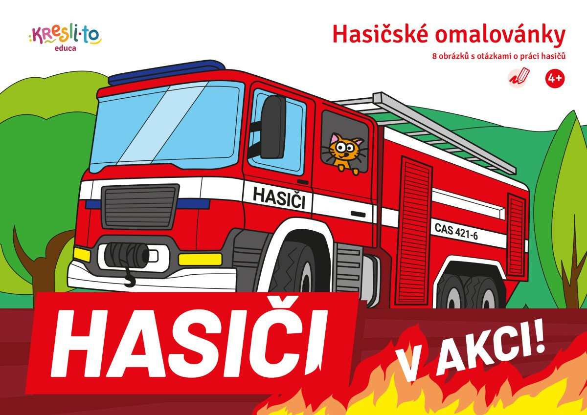 Kniha Hasiči v akci!