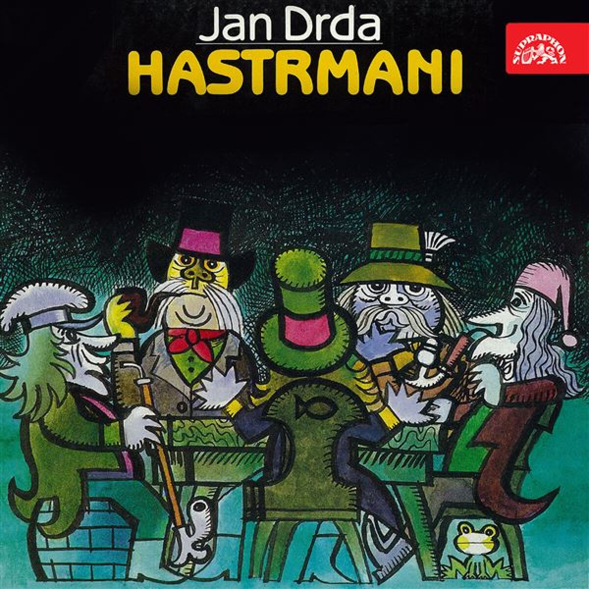 Levně Hastrmani - Jan Drda - audiokniha