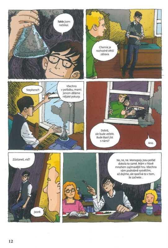 Hawking - Geniální fyzik v grafickém románu - Jim Ottaviani, Leland Myrick (obrázek 4)