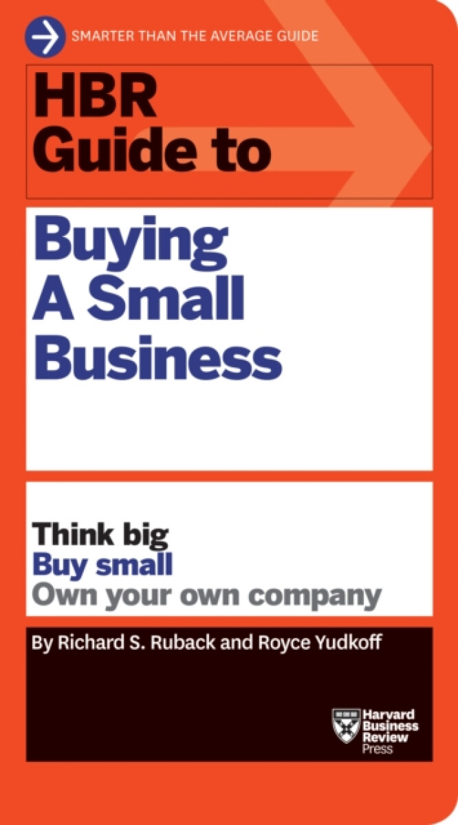 Kniha HBR Guide to Buying a Small Business