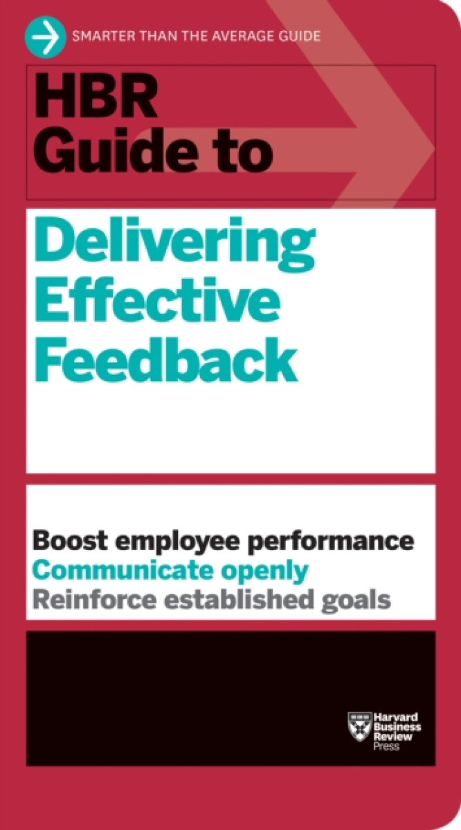 Kniha HBR Guide to Delivering Effective Feedback (HBR Guide Series)