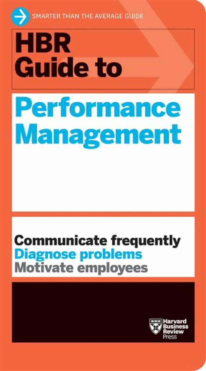 Kniha HBR Guide to Performance Management (HBR Guide Series)