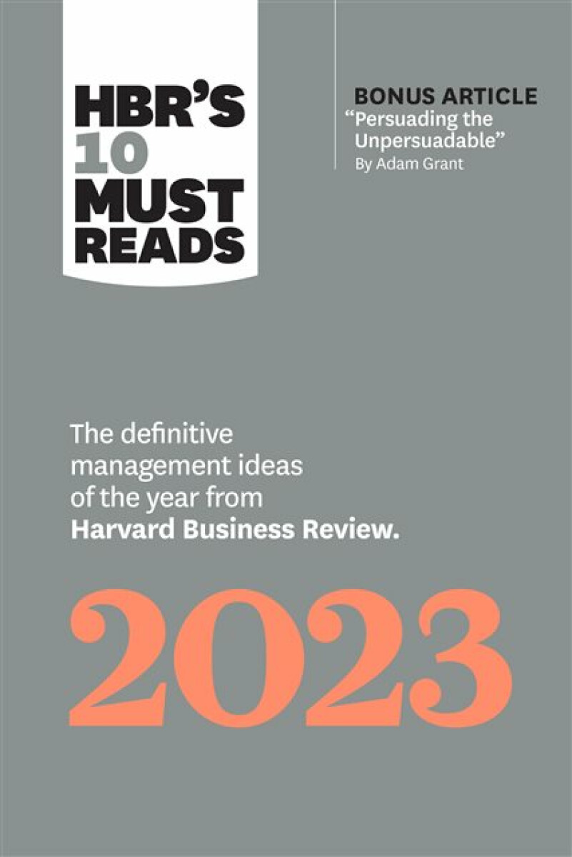 Kniha HBR's 10 Must Reads 2023
