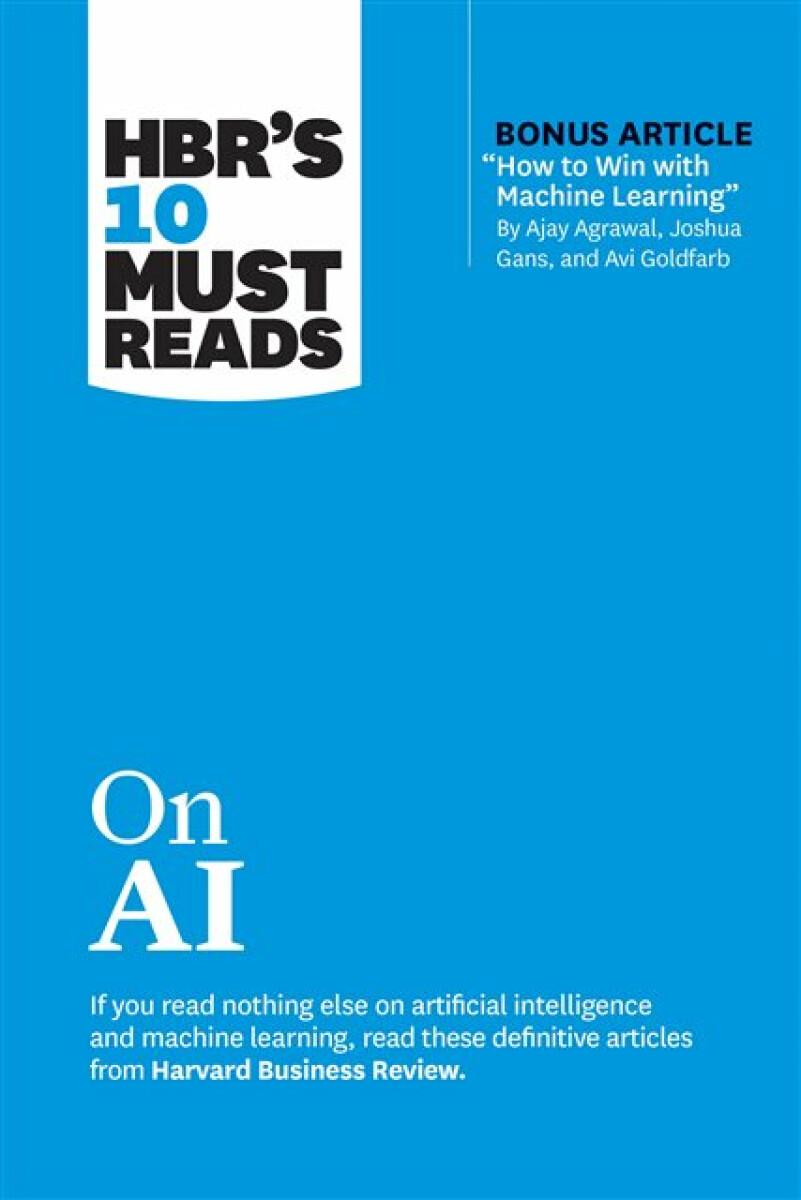 Kniha HBR's 10 Must Reads on AI