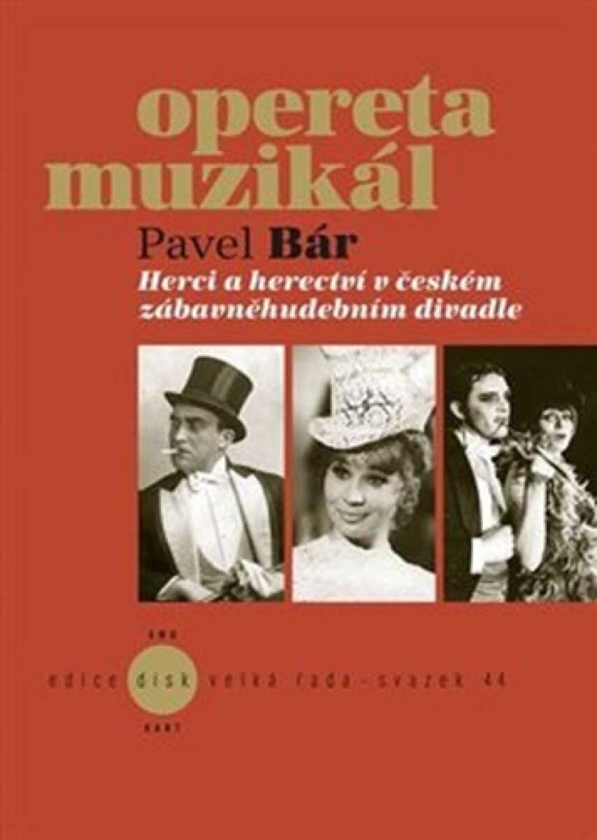 Kniha Herci a herectví v českém zábavněhudebním divadle