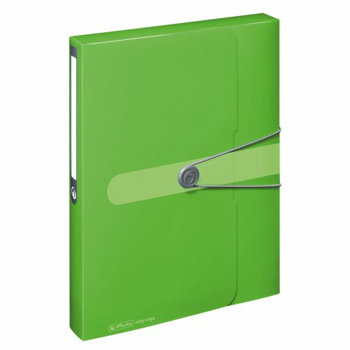 Herlitz - Box na spisy A4/4 cm, jablkově zelený (obrázek 8)