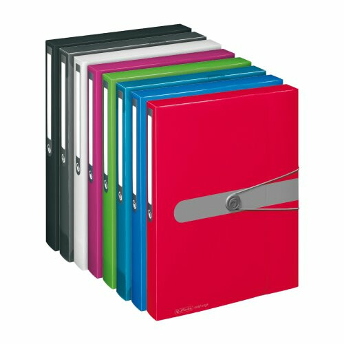 Herlitz - Box na spisy A4/4 cm, jablkově zelený (obrázek 9)