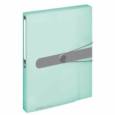 Herlitz - Box na spisy A4/4 cm, mint (obrázek 12)