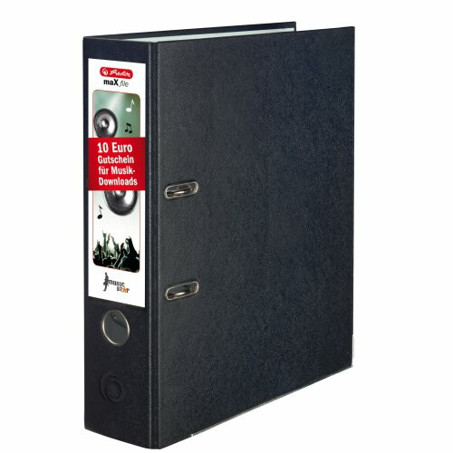 Pořadač A4/8 cm, černý (obrázek 14)