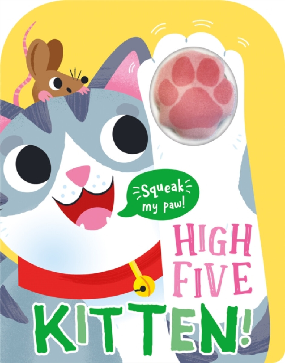 Kniha High Five Kitten! A count-and-squeak book.