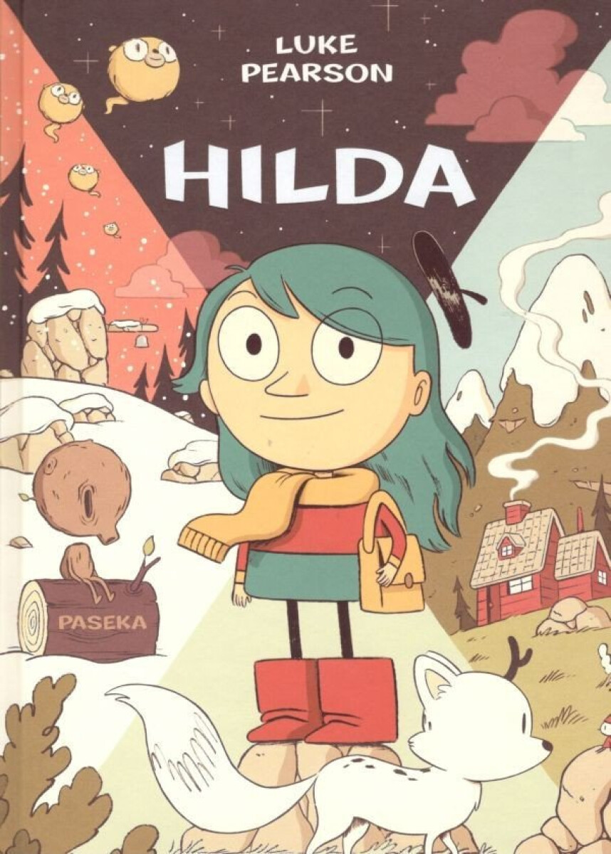 Kniha Hilda. Hilda a troll, Hilda a půlnoční obr