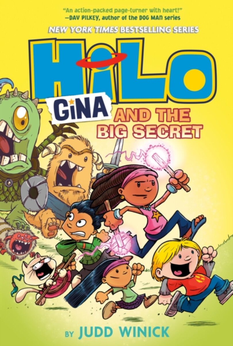 Kniha Hilo Book 8: Gina and the Big Secret