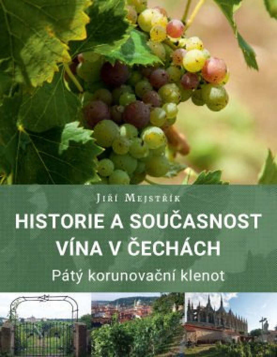 Kniha Historie a současnost vína v Čechách: Pátý korunovační klenot