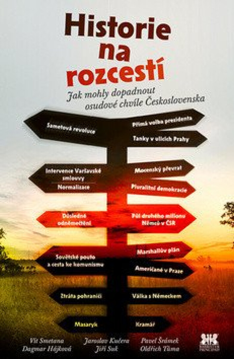 Kniha Historie na rozcestí. Jak mohly dopadnout osudové chvíle Československa