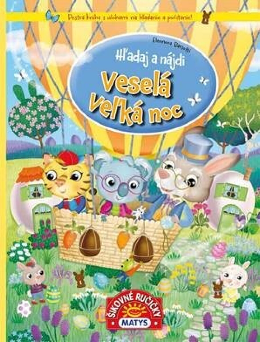 Kniha Hľadaj a nájdi: Veselá Veľká noc