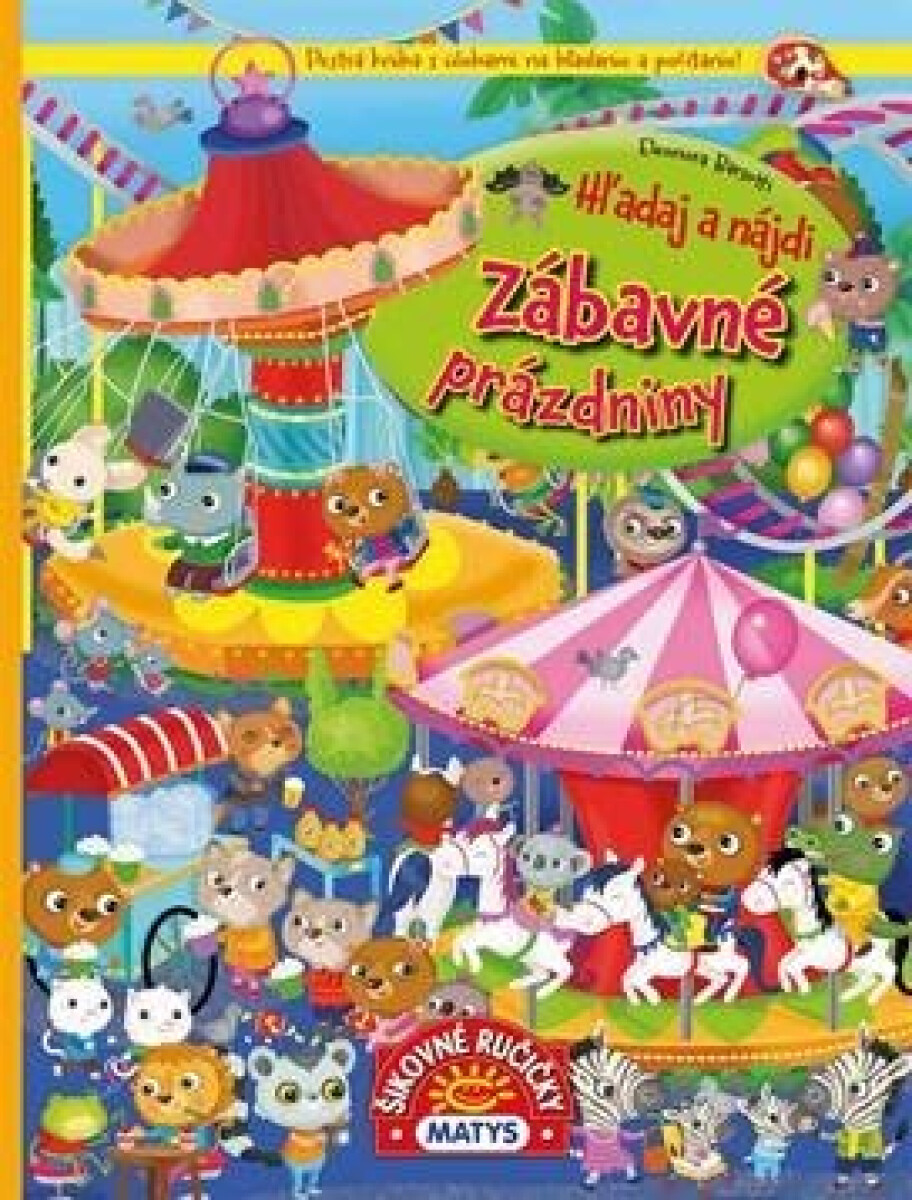 Kniha Hľadaj a nájdi: Zábavné prázdniny